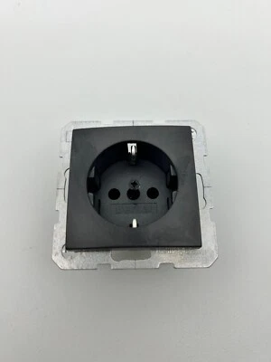 Berker 47431606 Schuko Socket for S.1 B.1 B.3 B.7 Anthracite Matt - g - Image 1 of 2