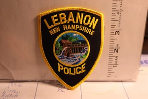 police patch  LEBANON POLICE NEW HAMPSHIRE - Picture 1 of 1