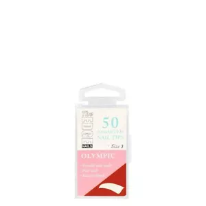 The Edge Nails Olympic Assorted Nail Tips Size 3 (50 Pack) - Picture 1 of 1