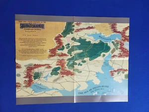Mappa Forgotten Realms di Anauroch - AD&D - Foto 1 di 2