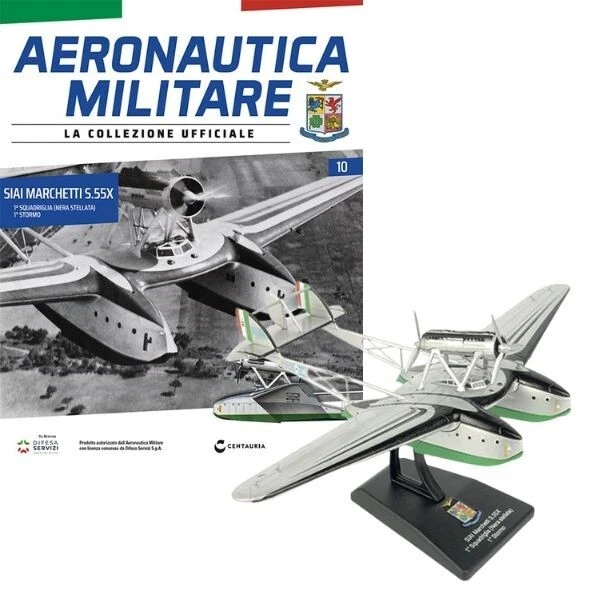 Aeronautica Militare modellino n° 9 SIAI Marchetti S.55X - 1a Squadriglia (Nera - Immagine 1 di 1