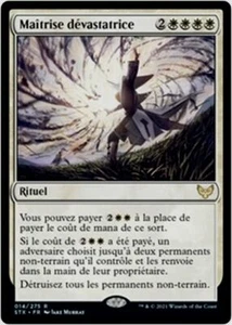 MTG Magic STX - Devastating Mastery/Maîtrise dévastatrice, French/VF - Afbeelding 1 van 1
