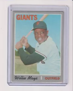 1970 TOPPS #600 WILLIE MAYS IN VG/EX CONDITION - SAN FRANCISCO GIANTS - Bild 1 von 1