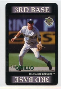 1996 Team Out Baseball Game Card - Jeff Cirillo - Milwaukee Brewers - Picture 1 of 1