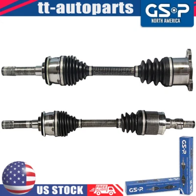 左前右 适合 铃木 SIDEKICK 89-98 X-90 96-98 L4 1.6L 2x CV 轴轴 — 第 1/4 张图片