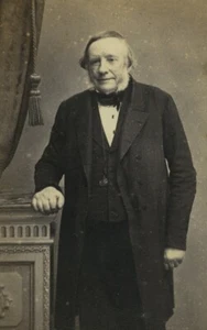 France Lille Man Portrait Fashion Sideburns Old CDV Photo Bury 1870 - Picture 1 of 3