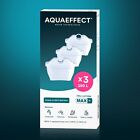 AQUAEFFECT MAX+ Wasserfilter, Pack 3, Kompatibel mit BRITA MAXTRA+TM, Pro, 150 l
