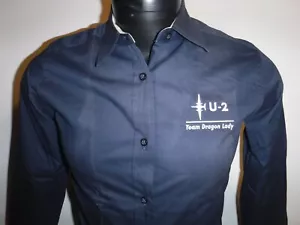 #8883 NUOVO LOCKHEED U-2 DRAGON LADY LS TOP CAMICIA BLUSA DONNA SMALL - Foto 1 di 3