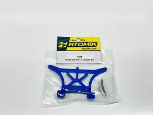 Traxxas Slash 2wd Blue Alloy Rear Shock Tower Rc Part #8483 - Picture 1 of 2