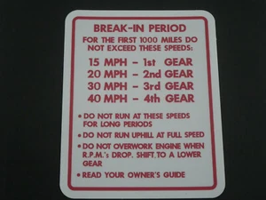 Wards Riverside Benelli Breakin Decal Exact Reproduction in RED - Bild 1 von 1