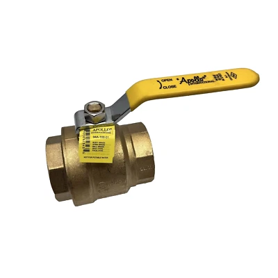 2"NPT FEMALE 94A -108-01 BRASS BALL VALVE FULL PORT - Image 1 of 4