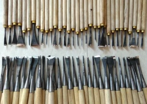 New 62pcs ASSORTED LOT WOOD CARVING TOOLS, Carving Knife - Picture 1 of 8
