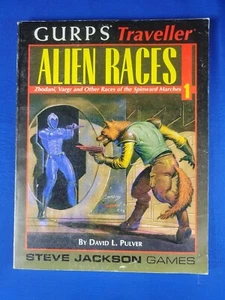 GURPS Traveller Alien Races 1 - Steve Jackson Games - Picture 1 of 2