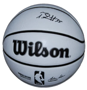 THOMAS SORBER signed Wilson NBA Basketball (GEORGETOWN HOYAS) 2025 DRAFT BECKETT - Bild 1 von 3