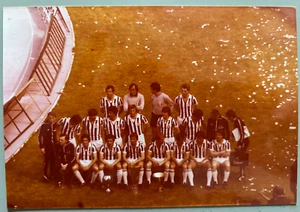 Juventus calcio fotografia colori 14,5x10 fine anni '70 primi anni '80 - Imagen 1 de 2
