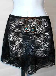 Saint Tropez West Black Swim Cover-Up Skirt Size S NWT - Picture 1 of 2
