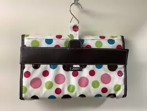 Modella Large Cosmetic Toiletry Travel Organizer Bag Pockets Zipper Hanger - Picture 1 of 4
