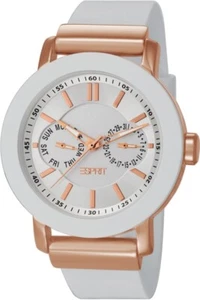 Esprit Ladies Loft Rose Gold White plastic Watch ES105622001 New Boxed Original - Picture 1 of 1
