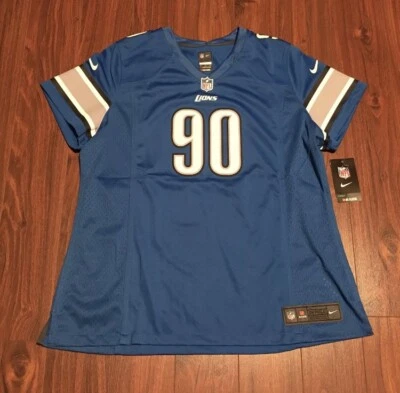Ndamukong Suh Detroit Lions Nike Game Jersey Women's 2XL New With Tags - Image 1 of 4