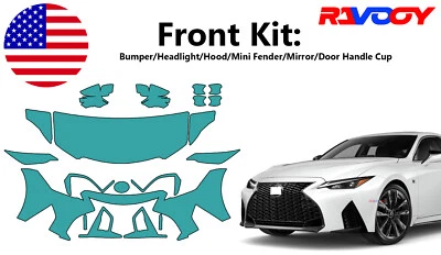 For Lexus IS 300 350 F Sport 2021-2025 Front Paint Protection Film PreCutKit PPF - Image 1 of 4