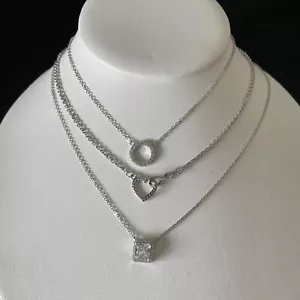Lotto di 3 - Collane delicate - Argento Sterling 925 NUOVE - Foto 1 di 7