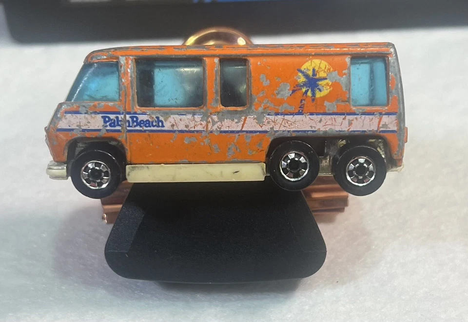 Orange Vintage Palm Beach Hot Wheel Gmc Motor Home 1976 - Image 1 of 4