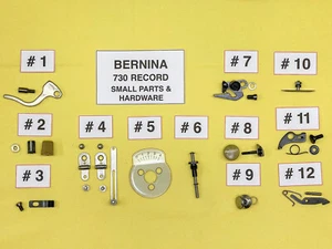 Bernina Miscellaneous Small Parts For 730 Record And Similar Models - Picture 1 of 25