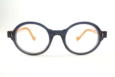 Authentic Anne et Valentin CARDIGANS 1267 47mm Blue Gray Peach Glasses France - Image 1 of 4