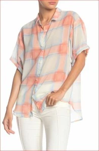 Splendid women top shirt RT0999X white sz S USA made MSRP - Picture 1 of 11