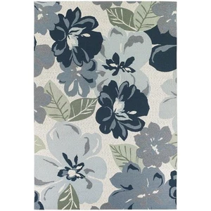 Couristan Dolce Novella Grey 4 ft. x 6 ft. Indoor/Outdoor Area Rug - Picture 1 of 9