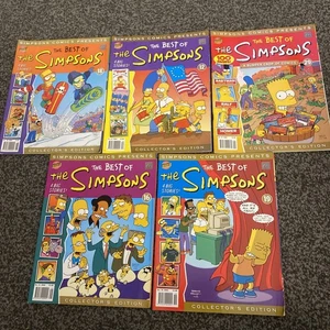 The Best Of The Simpsons Collectors Edition X5 Bongo (D) - Picture 1 of 10