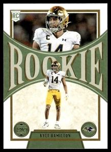 2022 Panini Legacy Kyle Hamilton RC Notre Dame Fighting Irish #172 - Picture 1 of 2