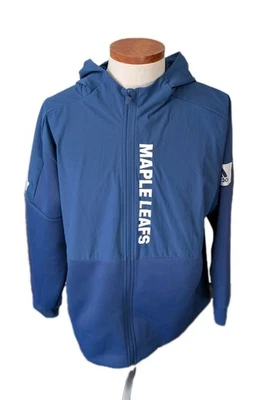 Toronto Maple Leafs NHL Full Zip Hoodie Full Zip Mens Size XL - Image 1 of 4
