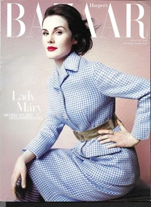 Harper's Bazaar UK Subscribers Cover August 2013 Michelle Dockery - Foto 1 di 3