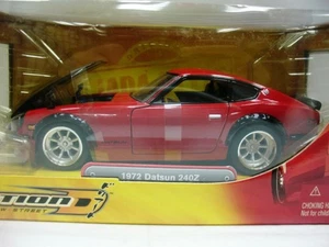WOW EXTREMELY RARE Datsun Fairlady 240Z Drift Street 1972 Red/ Black 1:24 Jada - Picture 1 of 11