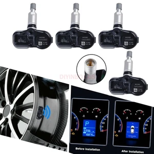 4PCS OEM 42607-33021 PMV-107J TPMS Tire Pressure Sensors For Scion Toyota Lexus@ - Picture 1 of 21
