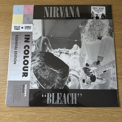 Nirvana Bleach Limited Clear 12 Inch Vinyl LP Rough Trade Exclusive New Sealed - Image 1 of 2