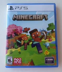 Custodia di ricambio (NO GIOCO) Minecraft PlayStation 5 PS5 - Foto 1 di 4