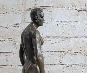NUEVO Escultura de Bronce Arte Desnudo Estatua Mujer Calidad Erótica Regalo Estatuilla Venta Sin Reserva - Imagen 1 de 5