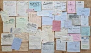 Large Collection of Antique Victorian & Early 20th Century Receipts - Picture 1 of 6