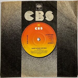 Bob Dylan - Baby Stop Crying - 7” Vinyl Single