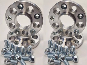 Adapters 20mm+25mm Alfa Romeo 5x110 to fit 5x108 63.4 Ford Volvo wheels - Picture 1 of 1