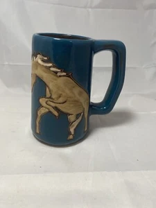 Taza grande vintage para caballo de gres de Mara. - Imagen 1 de 4