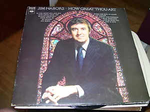 JIM NABORS-HOW GREAT THOU ART-LP-VG-COLUMBIA TWO EYE - Picture 1 of 2
