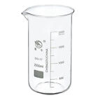 2000ml Alto Forma Vetro Bicchiere,3.3 con Beccuccio per Cucina laboratorio