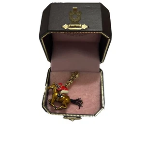 Juicy Couture Jockey on a horse charm. Vintage Rare - Picture 1 of 7
