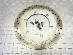 Honda Shadow VT750 1998 98-03 Deluxe Ace freno de disco delantero rotor pernos rectos - Imagen 1 de 11