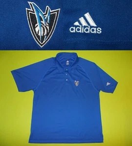 Polo Shirt DALLAS MAVERICKS (XL) ADIDAS PERFECT !!! NBA Home Blue - Picture 1 of 7