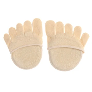 1 Pair Women"s Five Toe Socks No-show Heelless Boat Socks Half Cotton Socks New - Picture 1 of 12