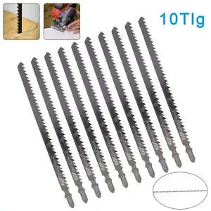 10x Stichsägeblätter T-Schaft Holz PVC Für Bosch Dewalt Makita Stichsägeblatt - Bild 1 von 12